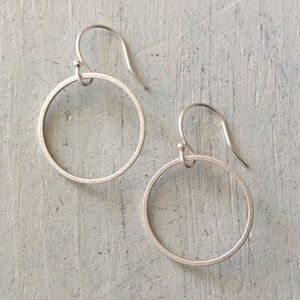 New handcrafted silver lightweight earrings